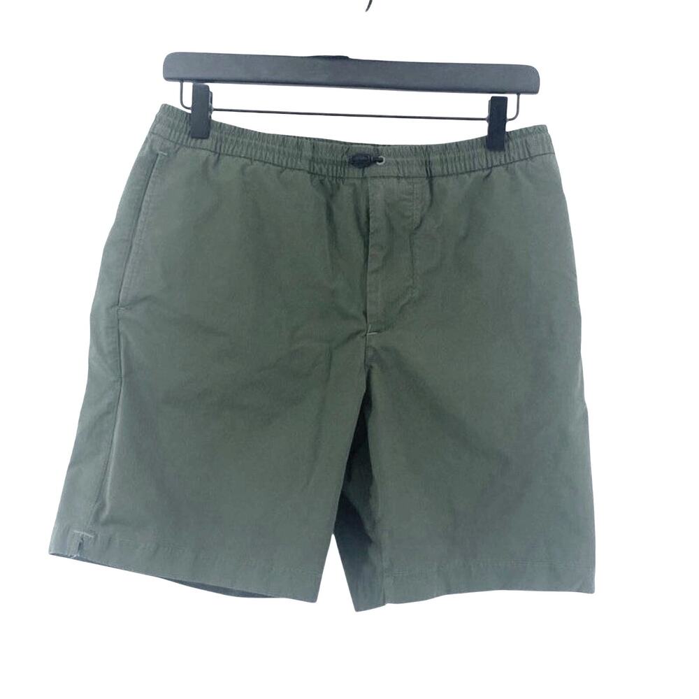 Club Monaco Ripstop Shorts Classic Sport Cotton Nylon Green Size S